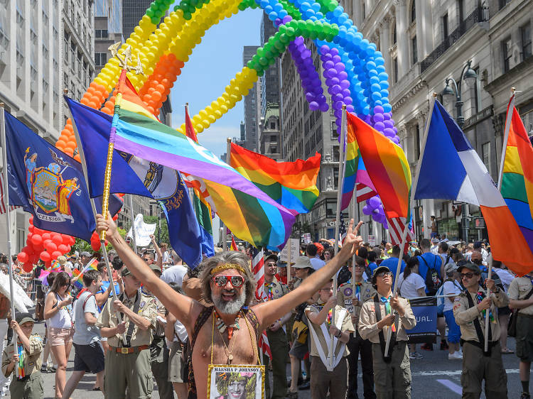 nyc gay pride parade route