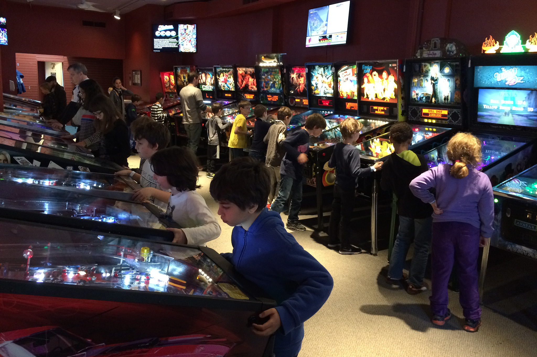 modern pinball nyc arcade