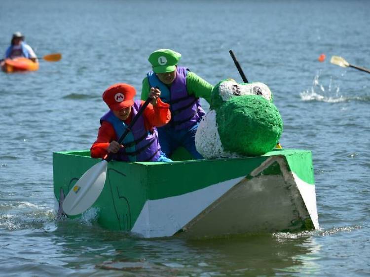 Hangang Paper Boat Competition