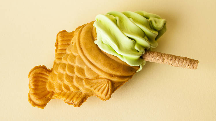 Taiyaki cone at Bake