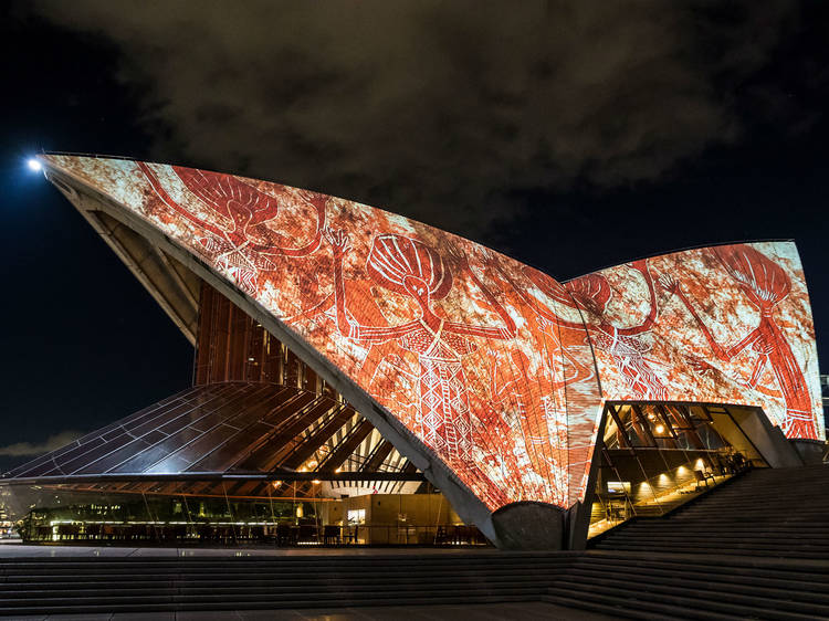 Visit the Opera House at sunset