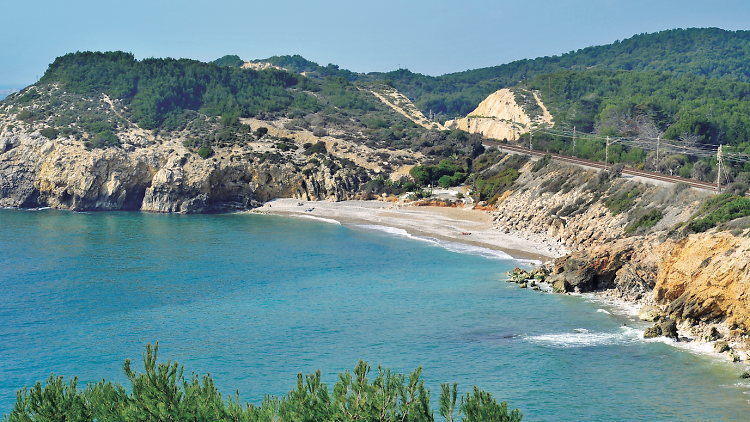 Playa de l'Home Mort (Sitges)