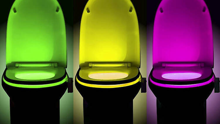 Motion sensor night lights for your bog bowl