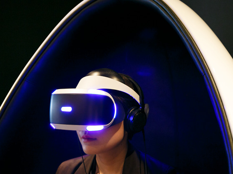 Where to experience a virtual reality world in Tokyo