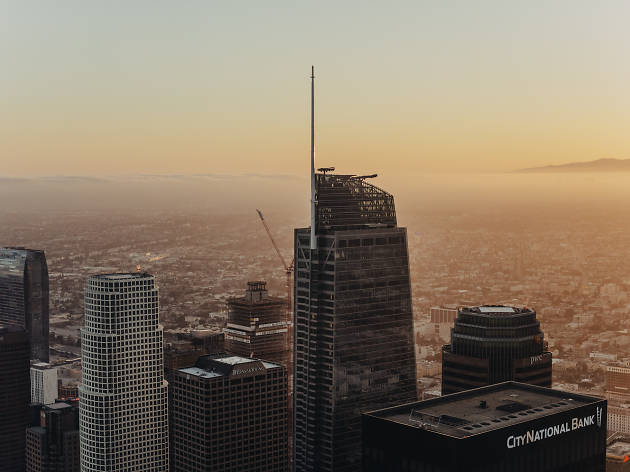 Wilshire Grand offers stunning views, decadent eats—and extravagant bathrooms The Wilshire Grand