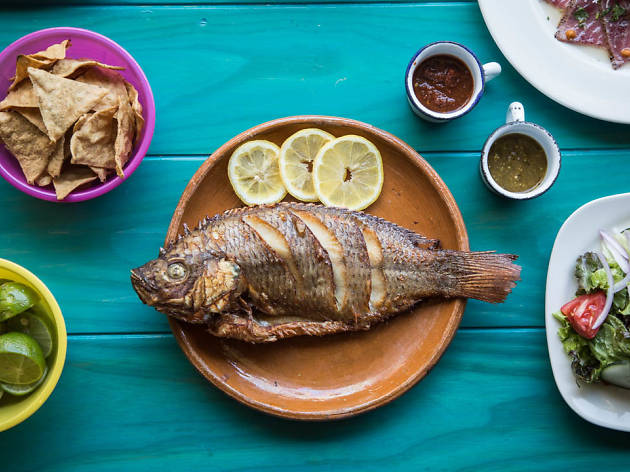 Pescado frito Pescado frito en la CDMX