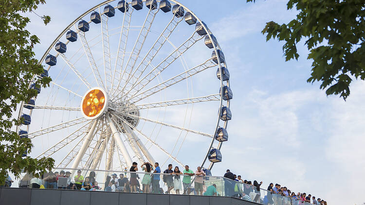 Take a ride on Navy Pier's Centennial Wheel