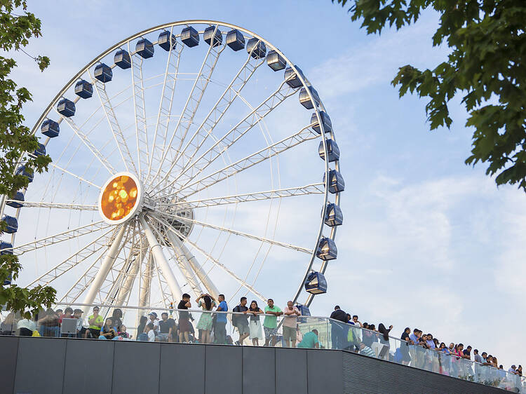 Take a ride on Navy Pier's Centennial Wheel