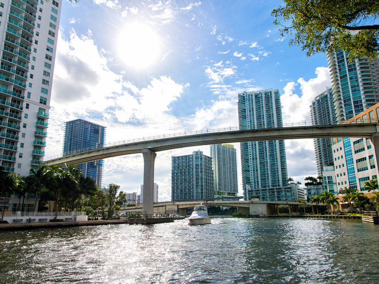 Full Moon Over Miami River Cruise