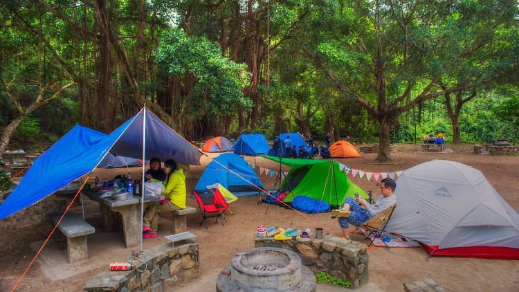 Hok Tau camping