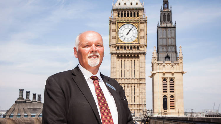 Steve Jaggs, Keeper of the Great Clock at the Palace of Westminster