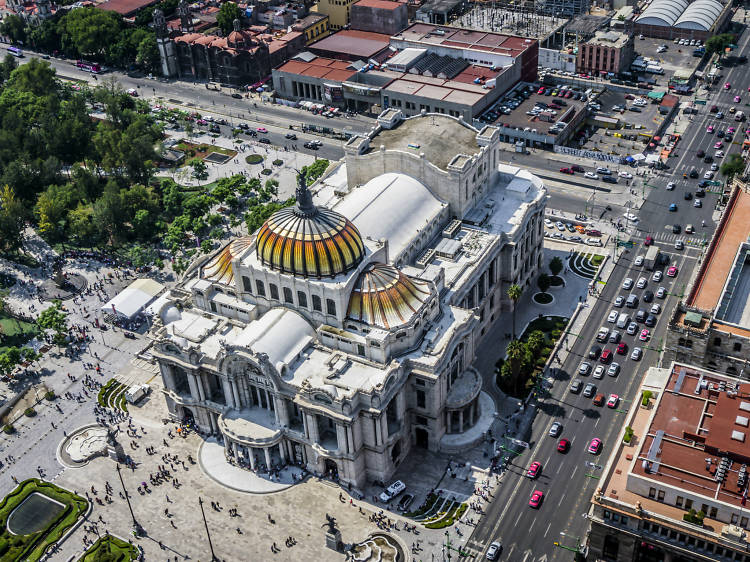 Museo del Palacio de Bellas Artes en el Centro