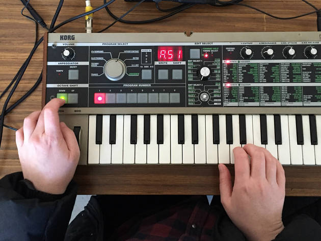 Sound Laboratory 2017 Frontward Org Marrickville July 9 image of synth lab photographer credit Caroline Gates Sound Laboratory 2017 Frontward Org Marrickville July 9 image of synth lab photographer credit Caroline Gates