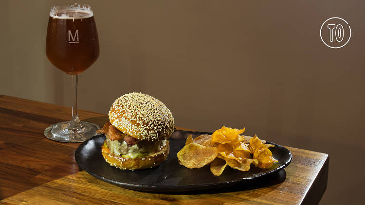 Mash, a new beer and burger joint in Silom 