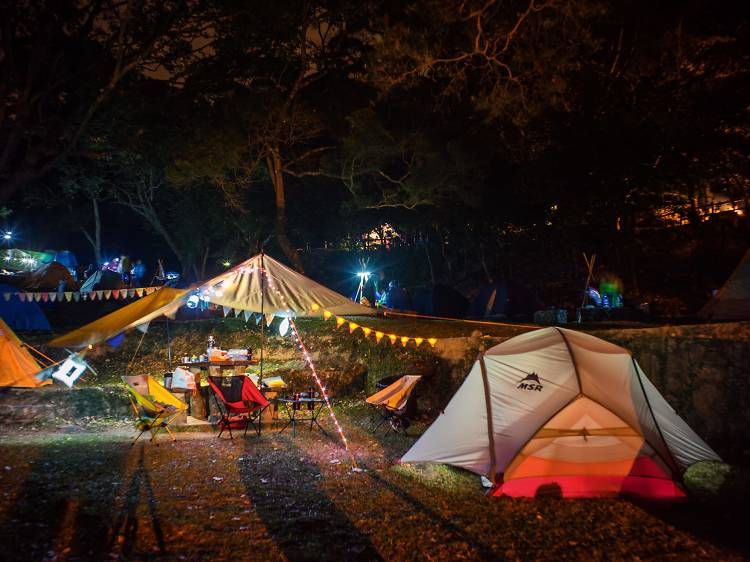 The best camping sites in Hong Kong