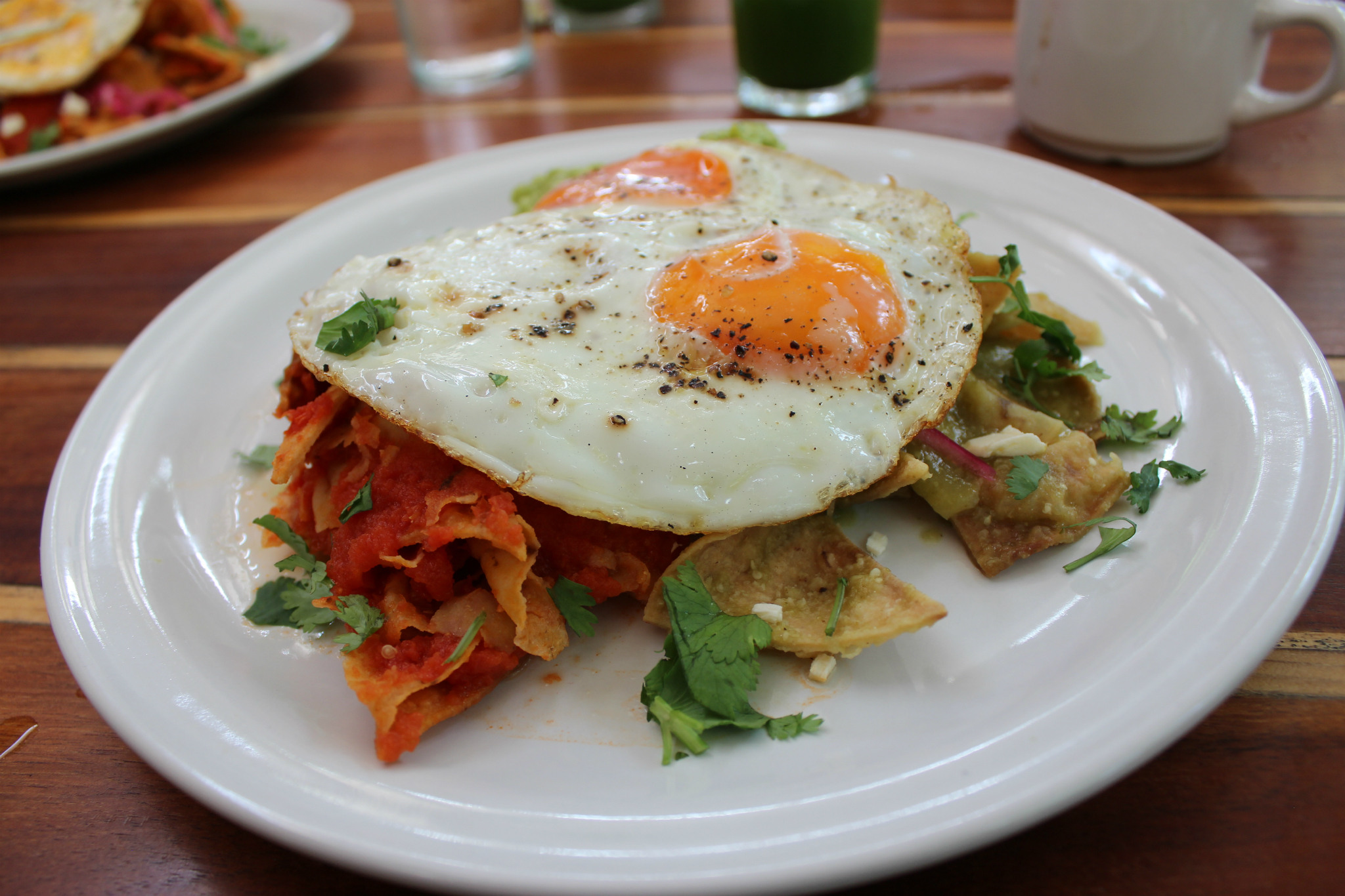 Chilaquiles de Holistika Tulum