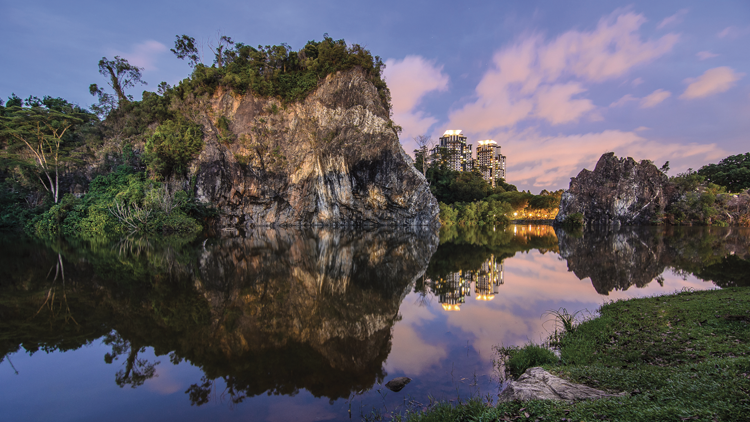 Cycling routes in Singapore: Hillview