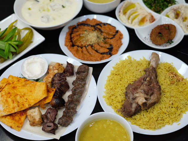 Al Shami Spread of Syrian food
