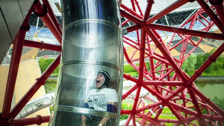 ArcelorMittal Orbit slide, Stratford Olympic Park