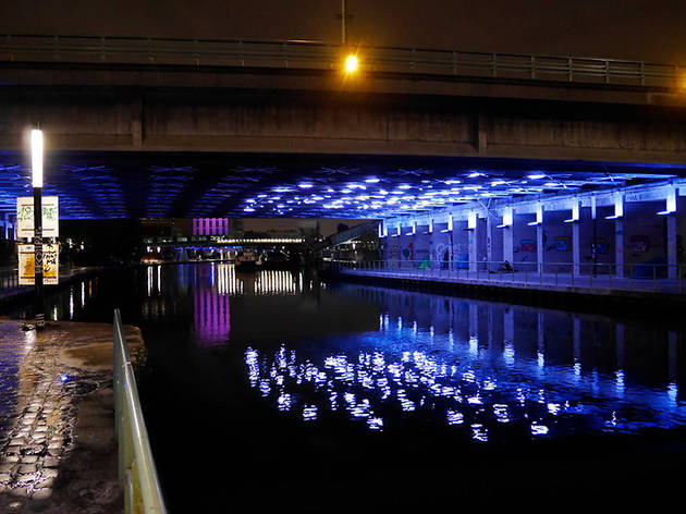 Une œuvre d'art fait le pont entre Paris et Pantin Une œuvre d'art fait le pont entre Paris et Pantin