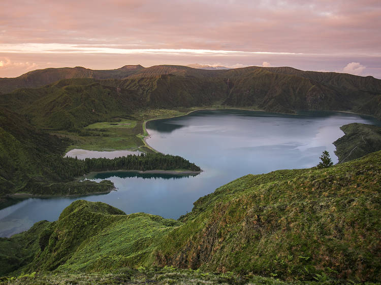 Get your head in the clouds in Lagoa do Fogo