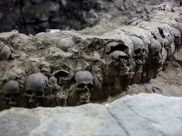 Gran Tzompantli Gran Tzompantli, zonas arqueológicas, descubrimientos arqueológicos en la CDMX