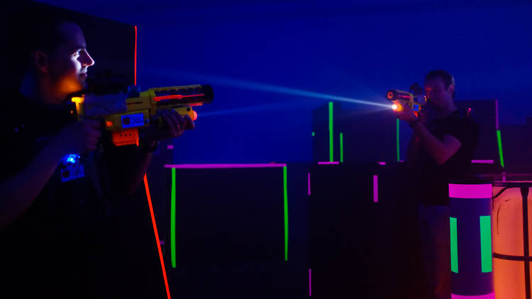 Laser Tag: How to Ease Workplace Tension