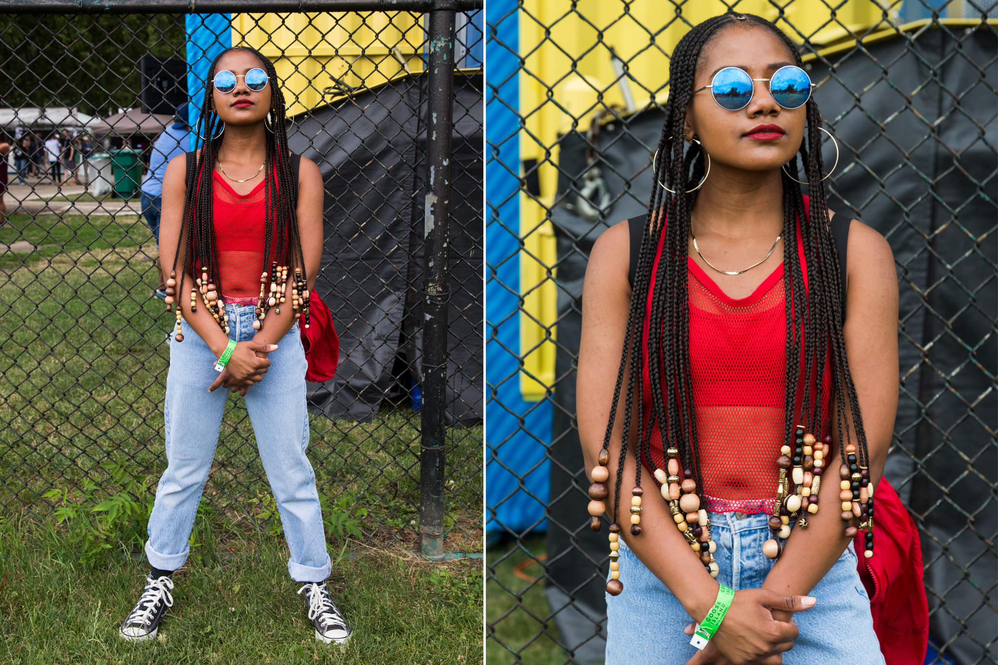 pitchfork music festival 2017, fashions, jaclyn rivas