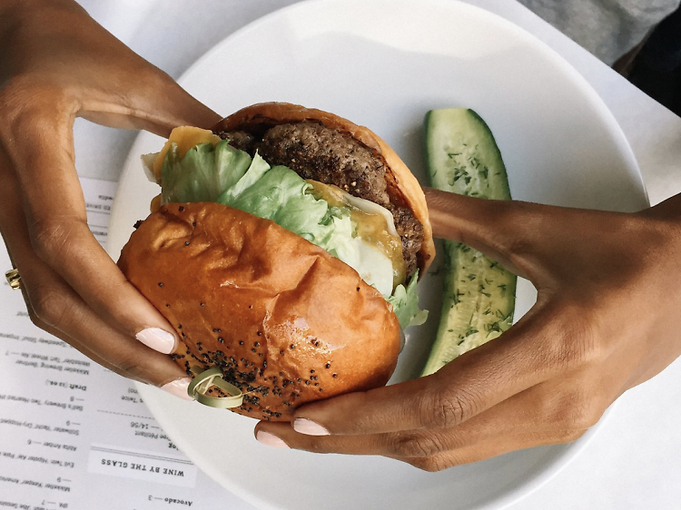 Griddled Cheeseburger at Ledlow