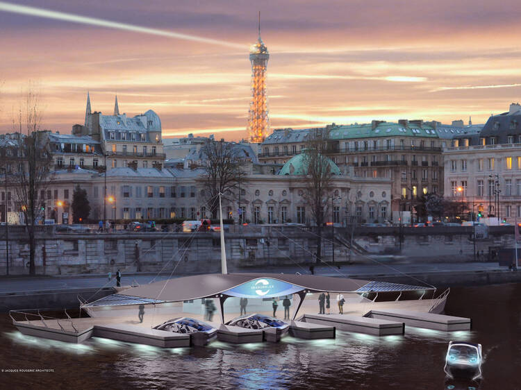 Paris’s bubble taxis