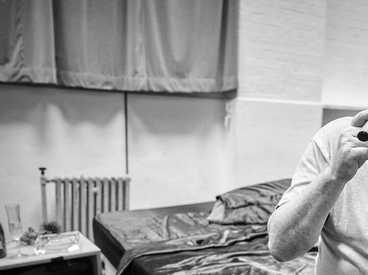 Colm Meaney in rehearsals for 'Cat on a Hot Tin Roof' © Charlie Gray