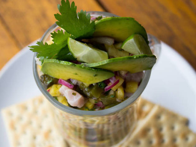 Ceviche y mariscos Ceviche y mariscos en la CDMX