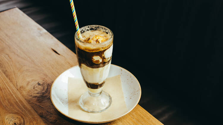 Beer Float at Playa Provisions