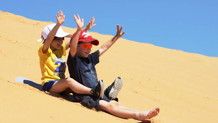 Sandboarding