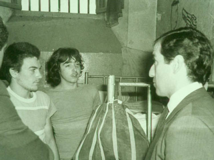 Visita del subsecretari de Justícia 1981