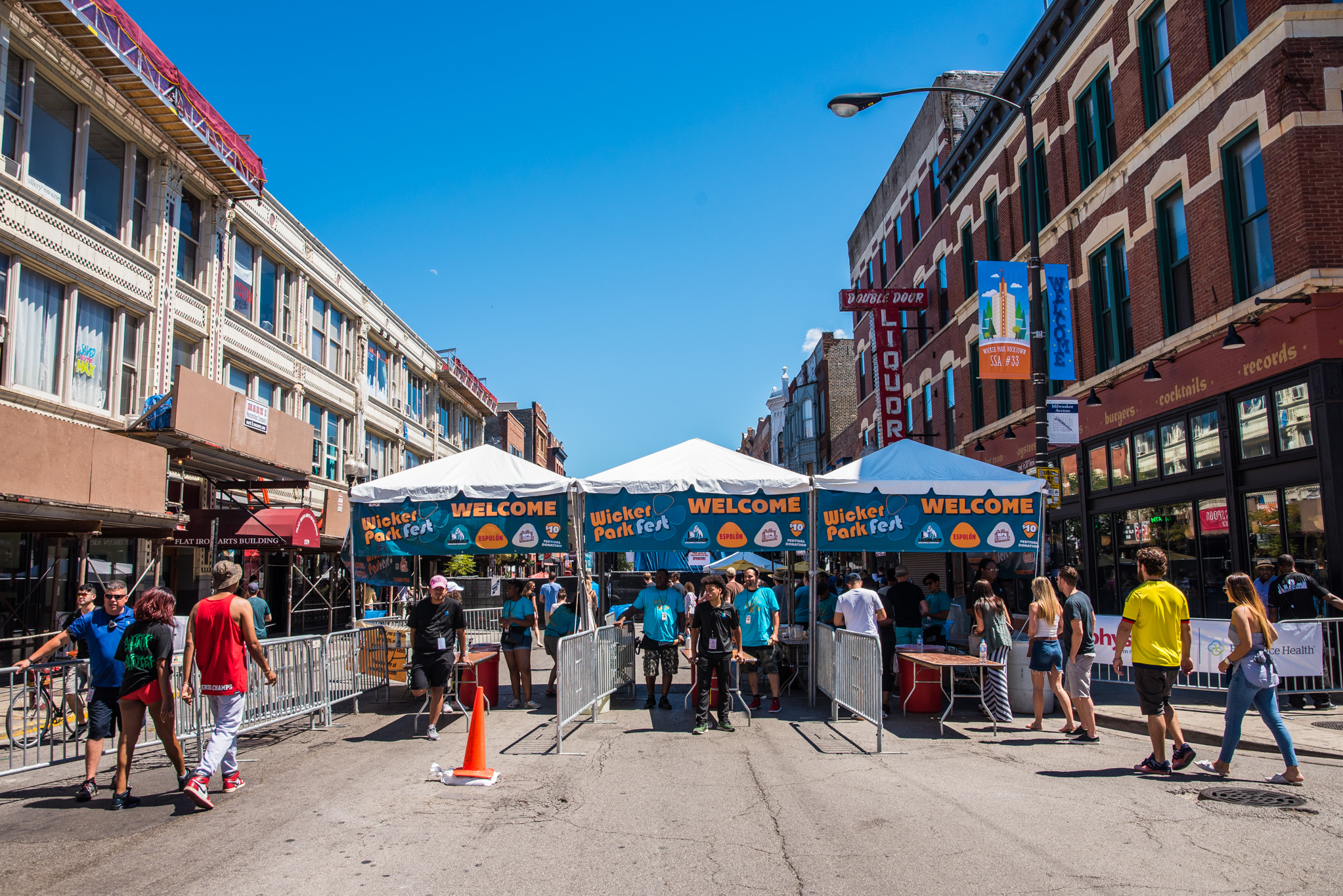 Wicker Park Fest brought music, dancing and oversized games to