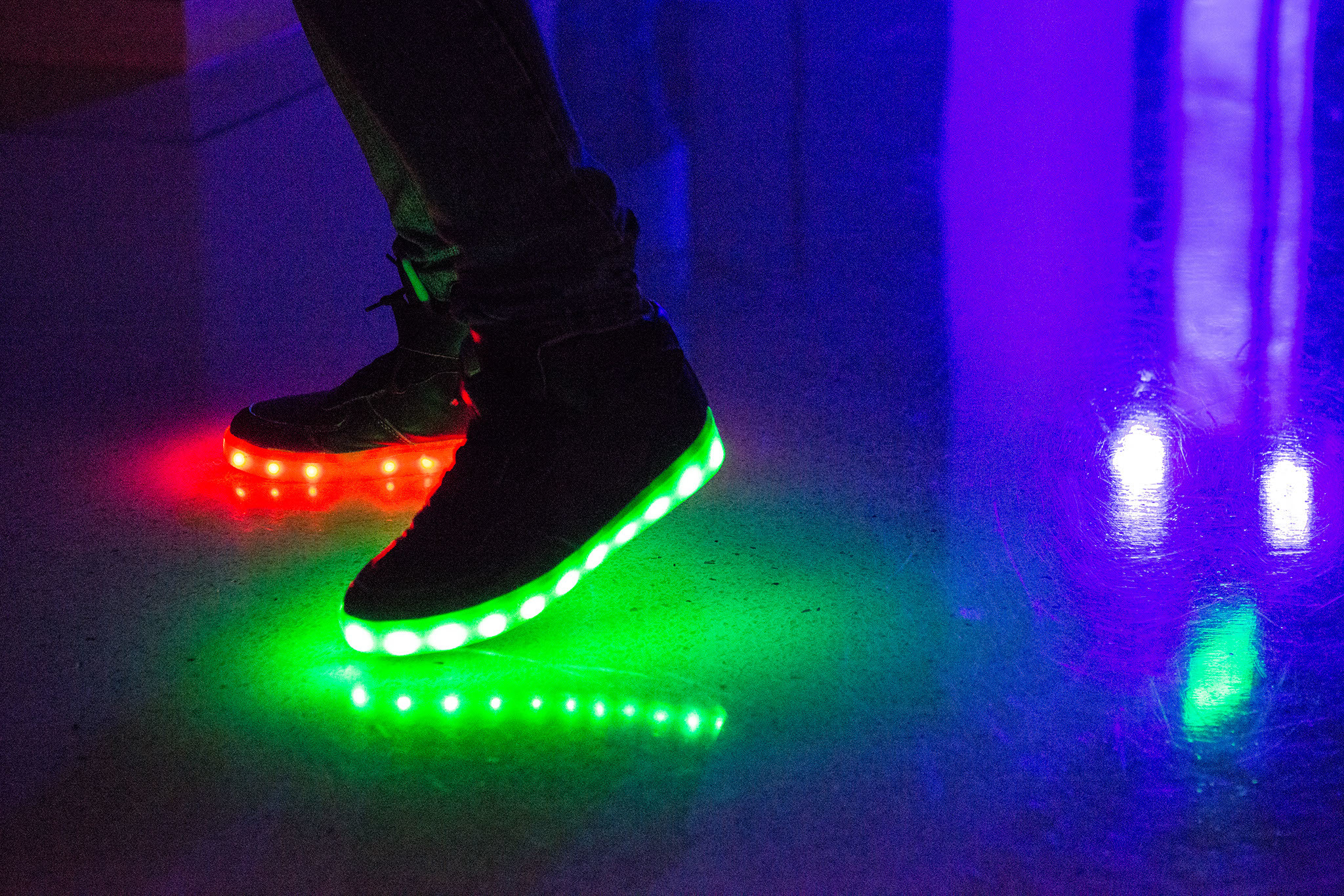 All of the glow-in-the-dark fun from Skylent Disco