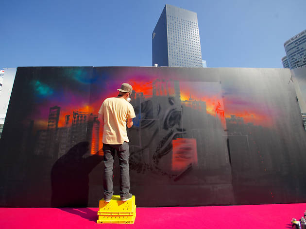 Parvis Défense Graffiti Parvis Défense Graffiti