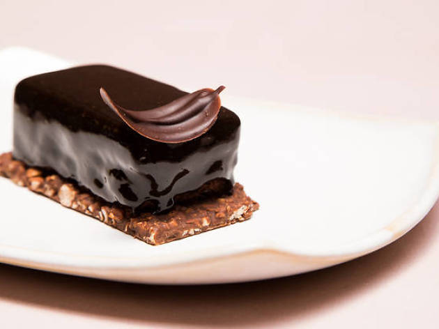 Pastel tarta de chocolate postre Pastel tarta de chocolate postre en la CDMX