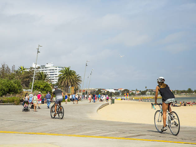 beach biking trails near me