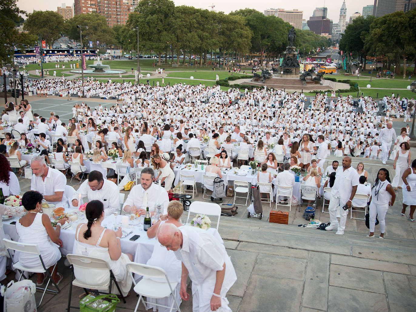 Dîner en Blanc is coming to Philadelphia, and we want to send you