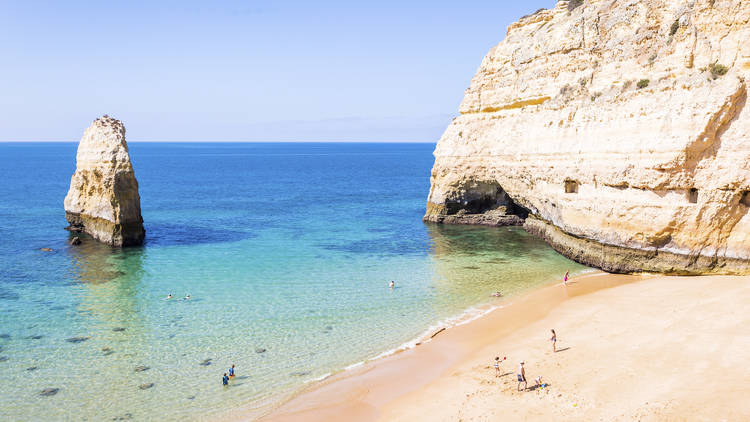 Mapa das Praias de Lagos, Algarve