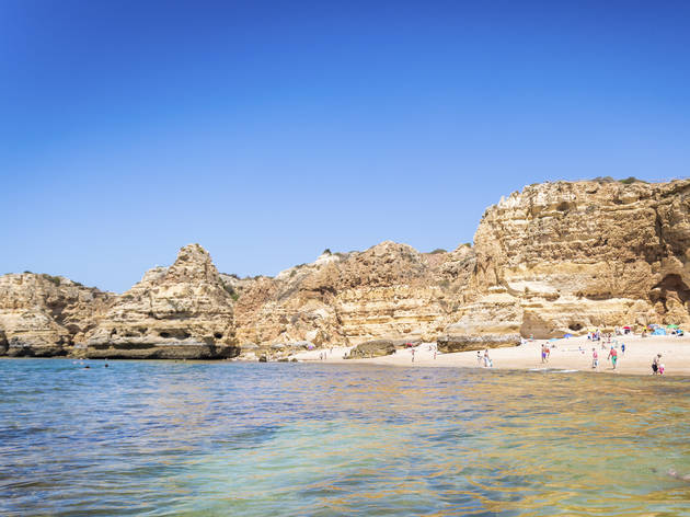 praia da marinha praia da marinha