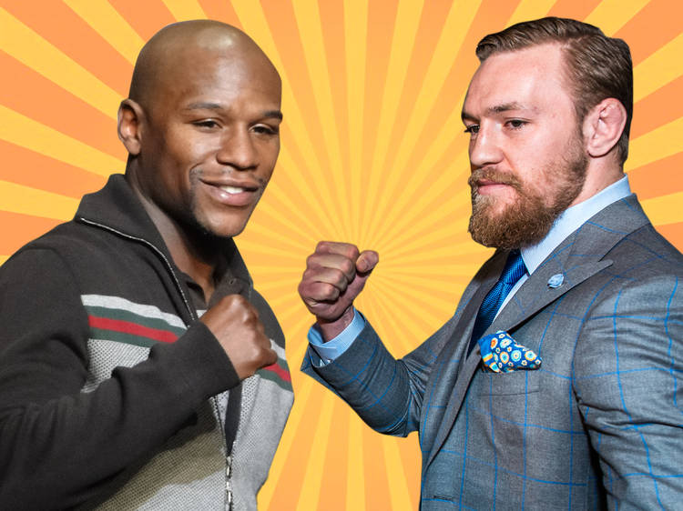 Mayweather & Mcgregor boxing 