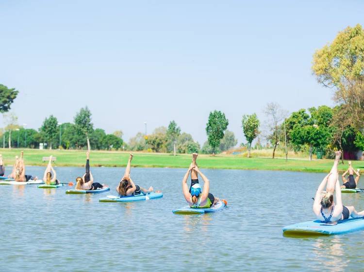 Find your balance at SUP Yoga