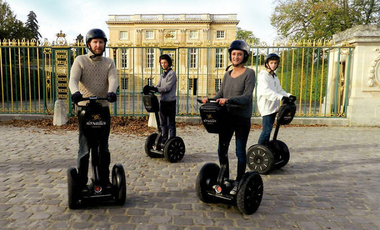 Segway around Versailles Gardens