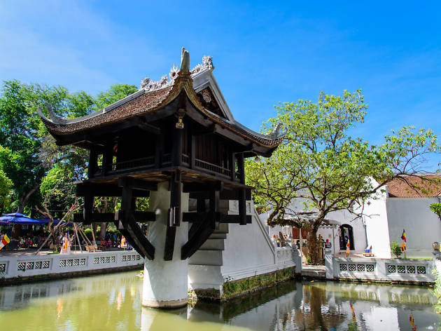 One Pillar Pagoda, Hanoi, Vietnam One Pillar Pagoda, Hanoi, Vietnam