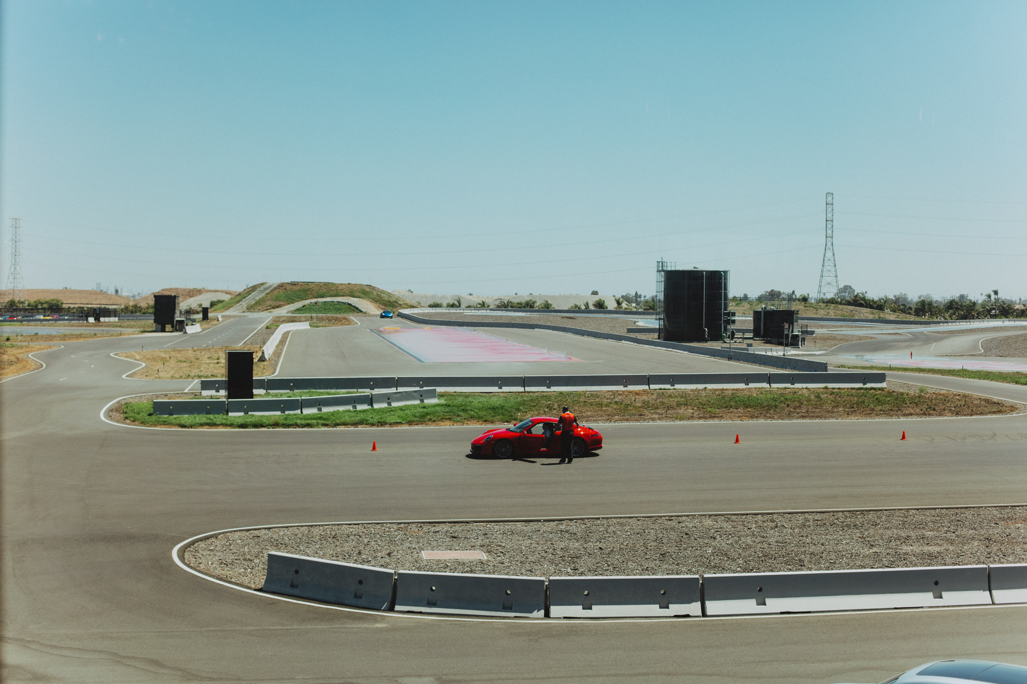 Live the high life at Porsche's restaurant overlooking a test track