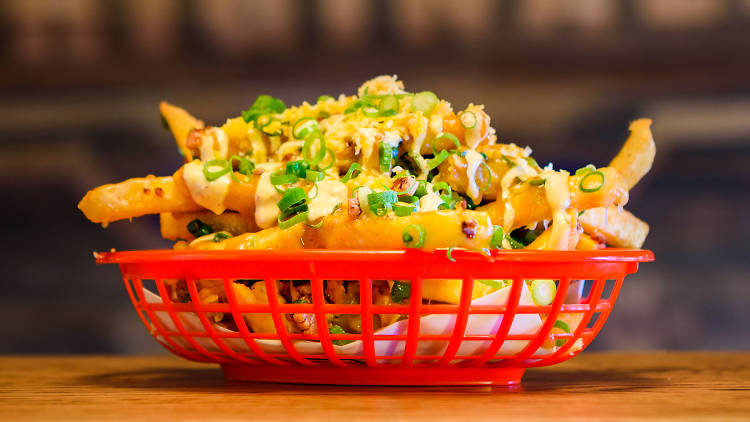 Loaded fries at Original Burger Co