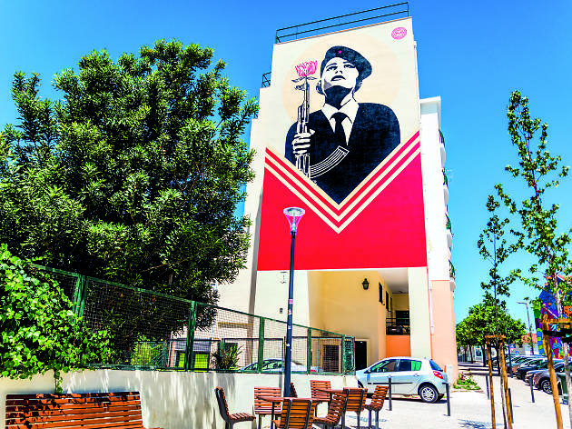 Mural Shepard Fairey Mural Shepard Fairey